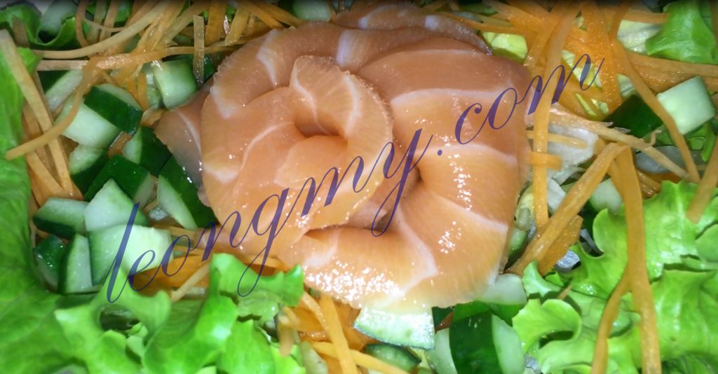 Kenko Japanese Restaurant Penang Sashimi Salad